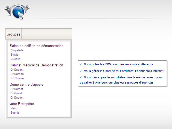 logiciel agenda partage
